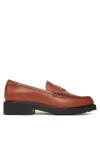 Tommy Hilfiger Лоуфъри Crest Squarish Toe Penny Loafer FW0FW08633 Кафяв - Mera.bg