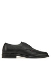 Tommy Hilfiger Обувки Core Hilfiger Leather Shoe FM0FM05375 Черен - Mera.bg