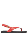Tommy Hilfiger Сандали Color Block Thong Flat Sandal FW0FW08883 Оранжев - Mera.bg