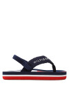 Tommy Hilfiger Сандали Flag Flap Flop T1B8-32917-0058 Тъмносин - Mera.bg