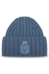 Tommy Hilfiger Шапка Th Crest Fluffy AW0AW18210 Син - Mera.bg