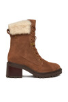 Tommy Hilfiger Зимни обувки Th Shearling Lace Up Boot FW0FW08999 Кафяв - Mera.bg
