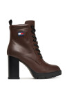 Tommy Jeans Боти Tjw Lace Up EN0EN02832 Кафяв - Mera.bg