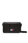 Tommy Jeans Дамска чанта Tjw Must Flap Crossover AW0AW17553 Черен - Mera.bg