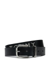 Tommy Jeans Дамски колан Tjw Bold Leather 3.0 AW0AW16255 Черен - Mera.bg