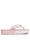 Tommy Jeans Джапанки Webbing Mid Beach Sndl Nw Strip EN0EN02114 Розов - Mera.bg