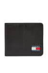 Tommy Jeans Портфейл Tjm Heritage Leather Cc Wallet AM0AM13409 Черен - Mera.bg