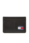 Tommy Jeans Калъф за кредитни карти Tjm Heritage Leather Cc Holder AM0AM13410 Черен - Mera.bg