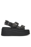 Tommy Jeans Сандали Tjw Wedge Sandal EN0EN02774 Черен - Mera.bg