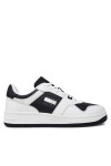 Tommy Jeans Сникърси Tjm Retro Basket Cupsole Tumble EM0EM01513 Бял - Mera.bg