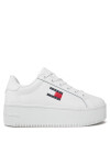 Tommy Jeans Сникърси Tjw Flatform Ess EN0EN02518 Бял - Mera.bg