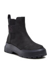 Toms Боти тип челси Alpargata Combat 10018983 Black Leather - Mera.bg