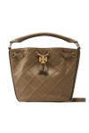 Tory Burch Дамска чанта Fleming Soft Bucket Bag 142565 Кафяв - Mera.bg