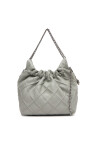 Tory Burch Дамска чанта Mini Fleming 162451 Сив - Mera.bg