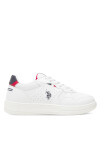 U.S. Polo Assn. Сникърси DENNY004 Бял - Mera.bg