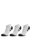 Under Armour Къси чорапи Ua Performance Tech 3Pk Low 1379504-100 Бял - Mera.bg