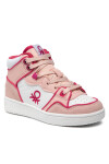 United Colors Of Benetton Сникърси Rod BTK127605 White/Lotus 1080 - Mera.bg