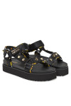 Versace Jeans Couture Сандали 78VA3SM2 Черен - Mera.bg