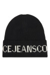 Versace Jeans Couture Шапка Big Beanie 79YAZK40 Черен - Mera.bg