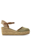 Wrangler Еспадрили Bela Women Semi Wedge 20241055 Зелен - Mera.bg