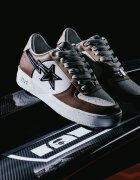 A BATHING APE Сникърси BAPE® x FOOTSHOP - Bape Sta Multi Colored