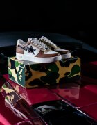 A BATHING APE Сникърси BAPE® x FOOTSHOP - Bape Sta Multi Colored