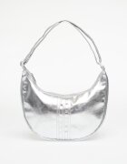 adidas Originals Чанта adidas Adicolor Half Crescent Bag Metallic Pu Silver Met.