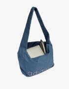 adidas Originals Чанта adidas Shopper Washed Effect Bag Light Denim