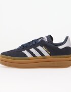 adidas Originals Сникърси adidas Gazelle Bold Kids Shadow Navy/ Frozen Purple/ Gold Metallic