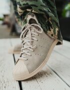 adidas Originals Сникърси adidas x Wales Bonner Superstar Hi Missto/ Wonder White/ Gold Metallic