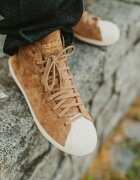 adidas Originals Сникърси adidas x Wales Bonner Superstar Hi Supplier Colour/ Wonder White/ Gold Metallic
