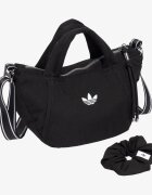adidas Performance Чанта adidas OG Sport Croissant Bag Extra Small Black/ White/ Silver Met.