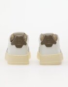 Autry Сникърси Medalist Low Man White/ Chocolate Leather