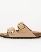 Birkenstock Arizona Big Buckle Natural Leather Patent Women High-Shine New Beige