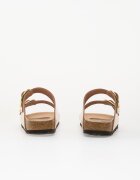 Birkenstock Arizona Big Buckle Natural Leather Patent Women High-Shine New Beige