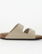 Birkenstock Arizona Big Buckle Natural Leather Patent Women High-Shine Oyster