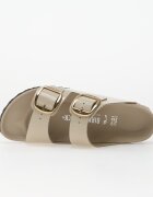 Birkenstock Arizona Big Buckle Natural Leather Patent Women High-Shine Oyster