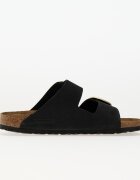 Birkenstock Arizona Big Buckle Nubuk Leather Black
