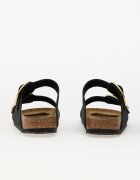 Birkenstock Arizona Big Buckle Nubuk Leather Black