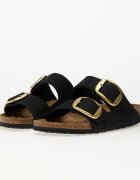 Birkenstock Arizona Big Buckle Nubuk Leather Black