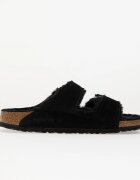 Birkenstock Arizona Shearling Suede Leather/ Fur Black