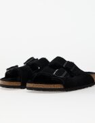 Birkenstock Arizona Shearling Suede Leather/ Fur Black