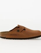 Birkenstock Boston Natural Leather Oiled Cognac