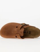 Birkenstock Boston Natural Leather Oiled Cognac