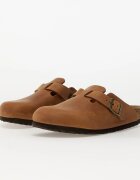 Birkenstock Boston Natural Leather Oiled Cognac