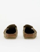 Birkenstock Boston Suede Leather Faded Khaki
