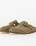 Birkenstock Boston Suede Leather Faded Khaki
