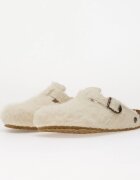 Birkenstock Boston Wool Moon Buckle TEX Off White