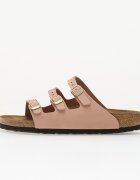 Birkenstock Florida Nubuck Leather Women Soft Pink