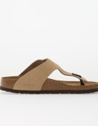 Birkenstock Gizeh Big Buckle Nubuck Leather Women Sandcastle